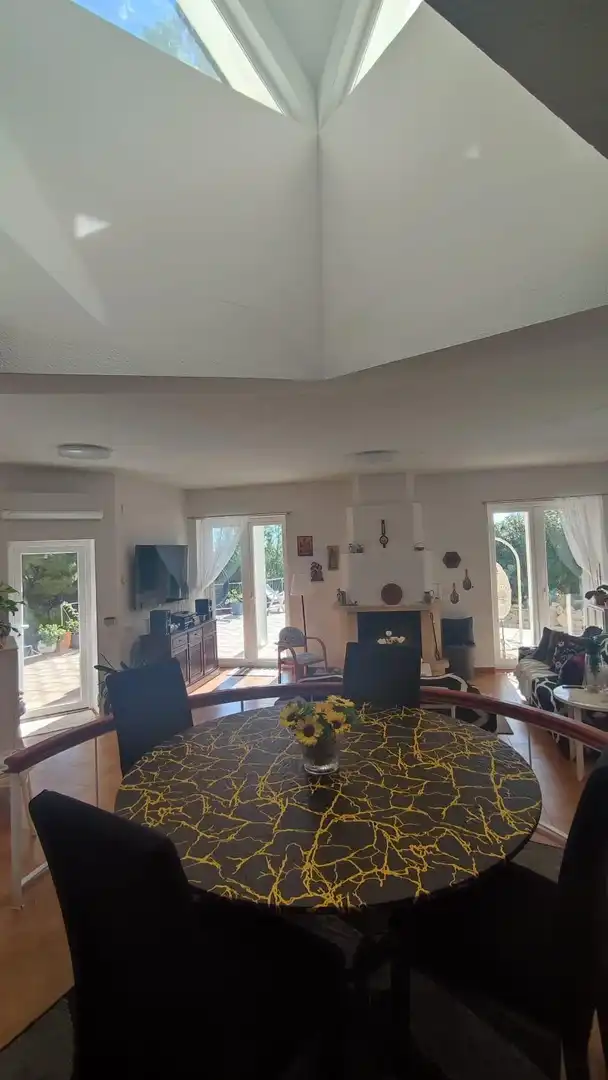 Sala de estar de Casa o chalet en venta en Altea con Aire acondicionado, Jardín privado y Terraza