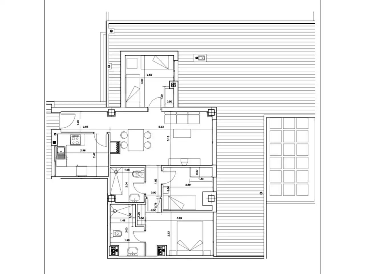 Penthouse mit Pool zum Verkauf in Paseo De La Cruz 1, imagen 45