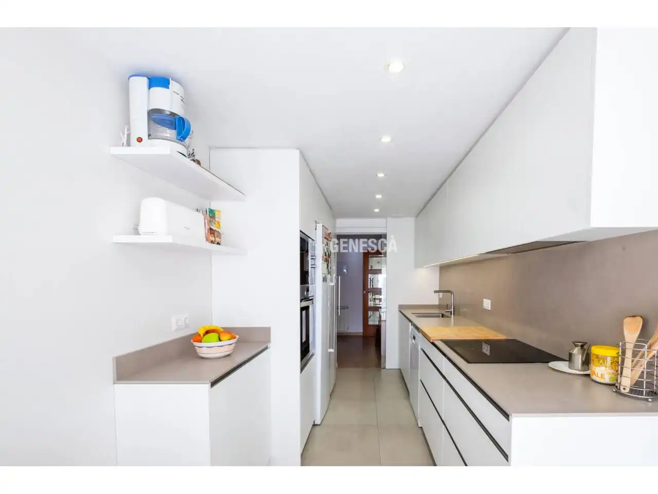 Cocina de Dúplex en venta en Terrassa con Aire acondicionado, Calefacción y Jardín privado