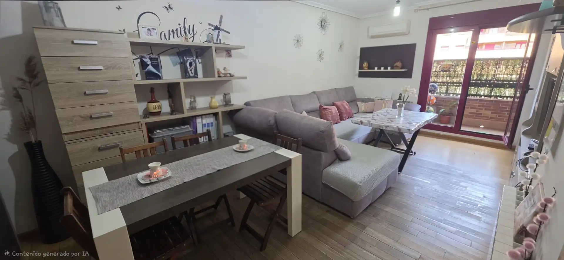 Living room of Flat for sale in Seseña  with Air Conditioner, Heating and Terrace