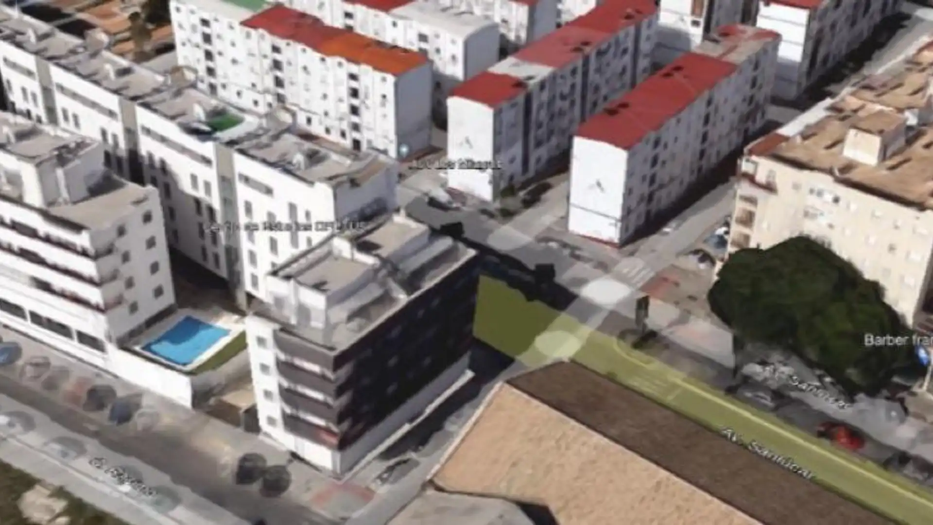 Vista exterior de Edificio en venta en Algeciras