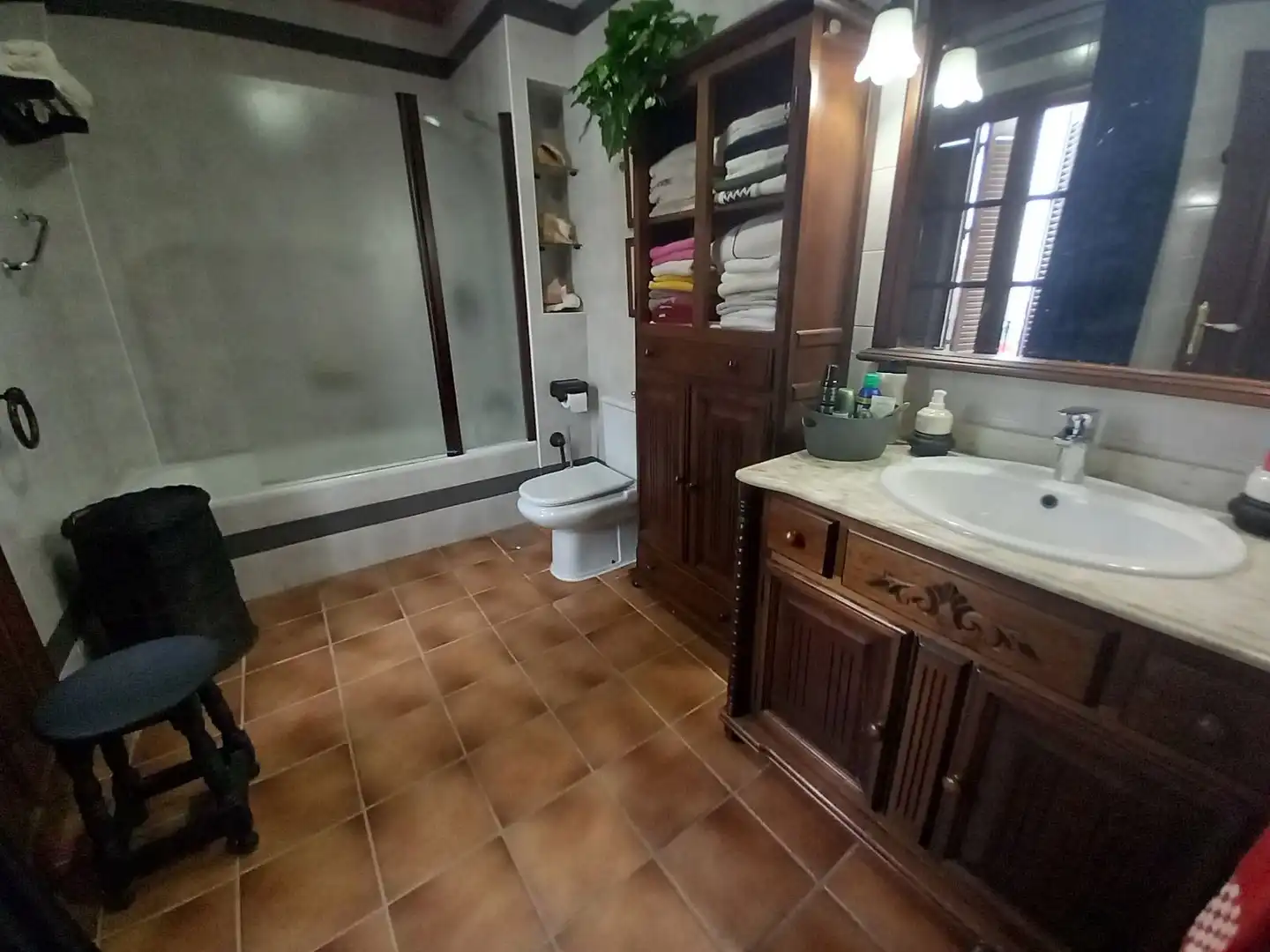 Badezimmer von Haus oder Chalet zum Verkauf in Ronda mit Klimaanlage, Heizung und Terrasse