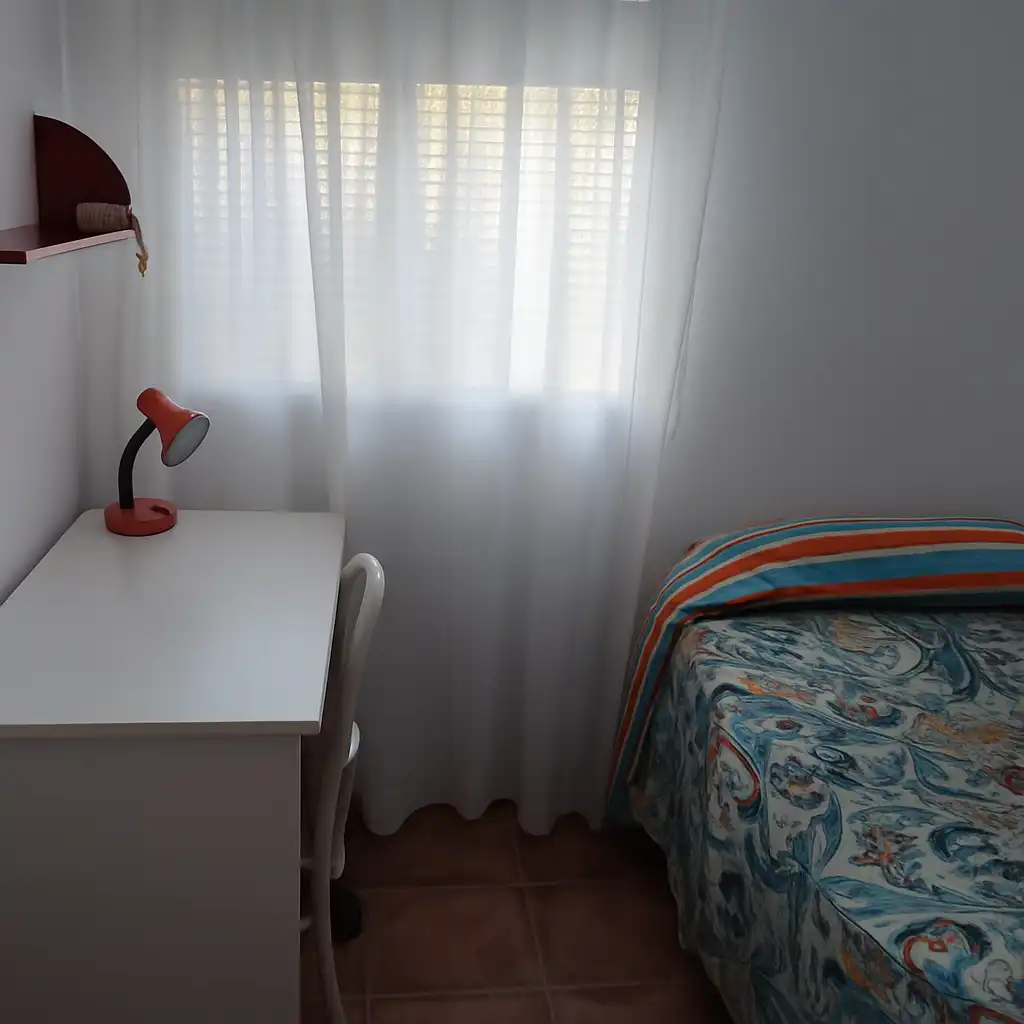 Schlafzimmer von Country house zur Miete in Montserrat mit Klimaanlage, Heizung und Abstellraum