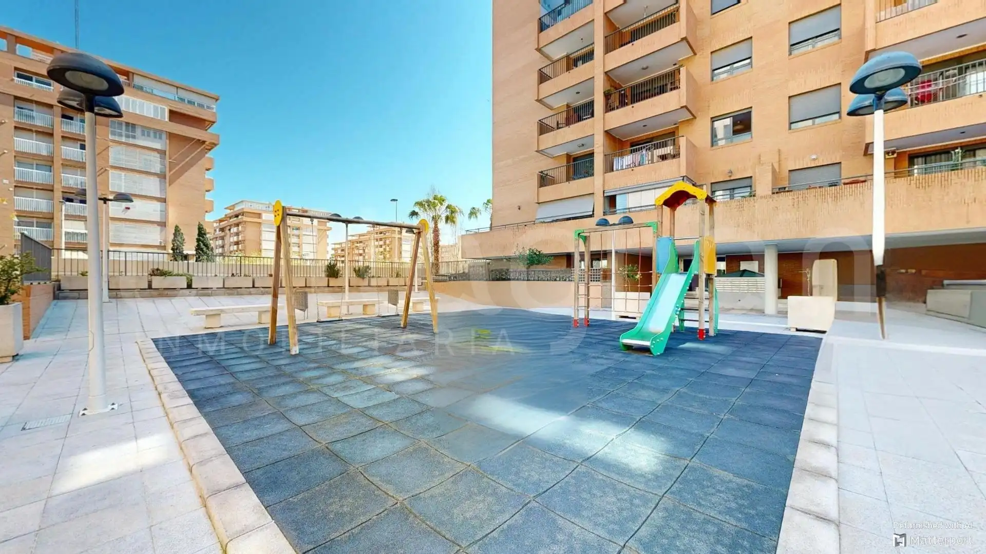 Vista exterior de Ático en venta en Alboraya con Aire acondicionado, Jardín privado y Terraza