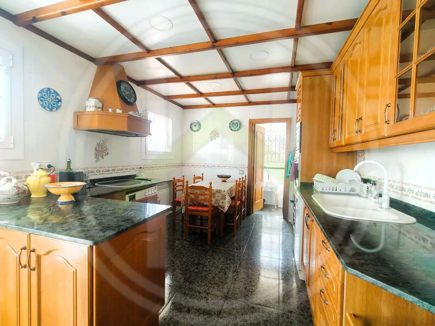 Cocina de Casa o chalet en venta en Cànoves I Samalús con Calefacción, Jardín privado y Terraza