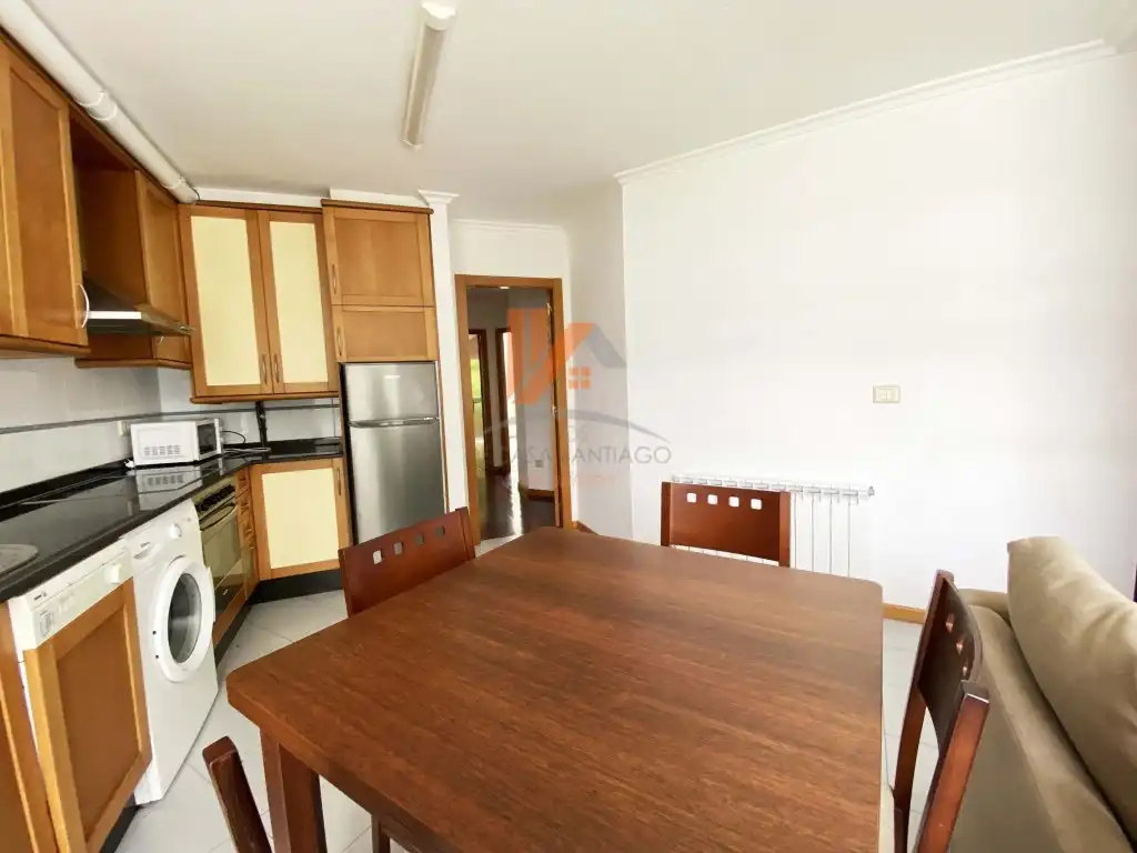 Kitchen of Apartments for sale in Brión  with Swimming Pool and Oven