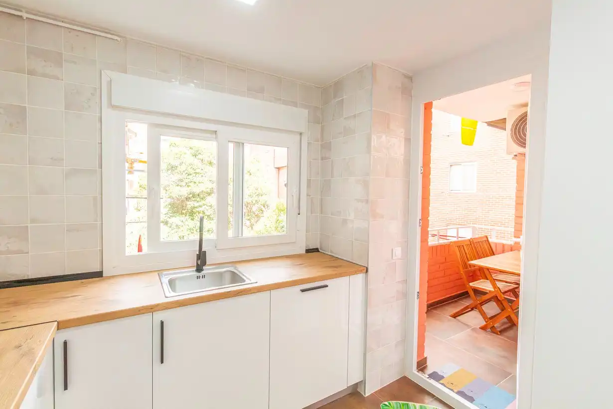 Cocina de Piso en venta en Madrid con Aire acondicionado, Calefacción y Parquet