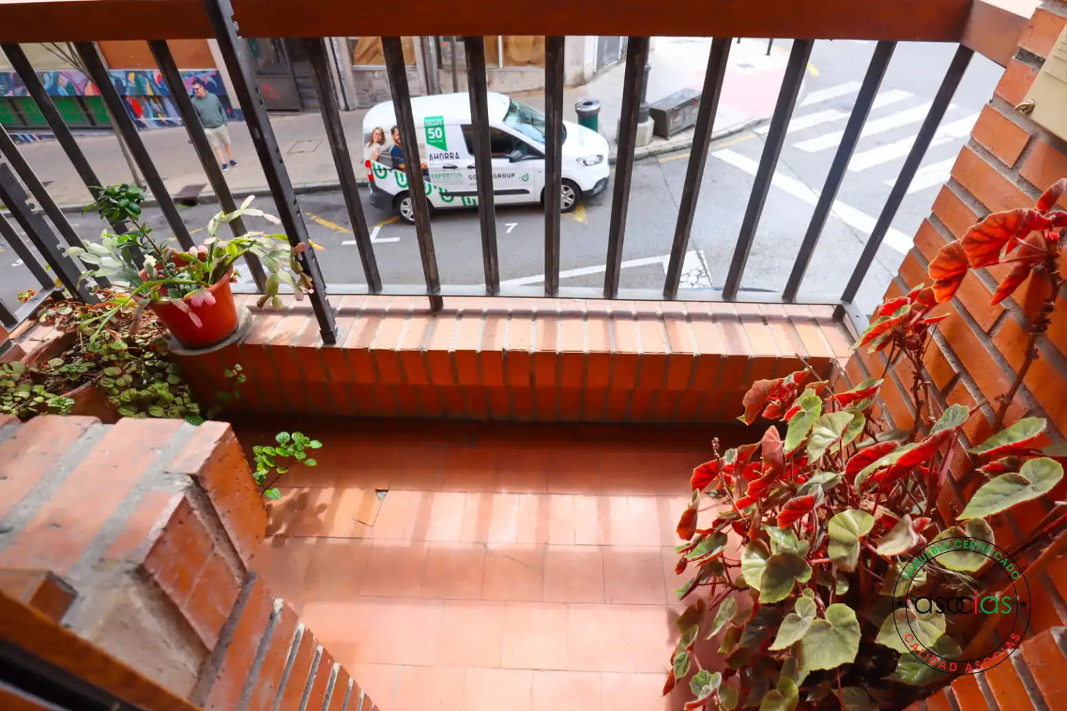 Terraza de Piso en venta en Oviedo  con Calefacción, Parquet y Terraza