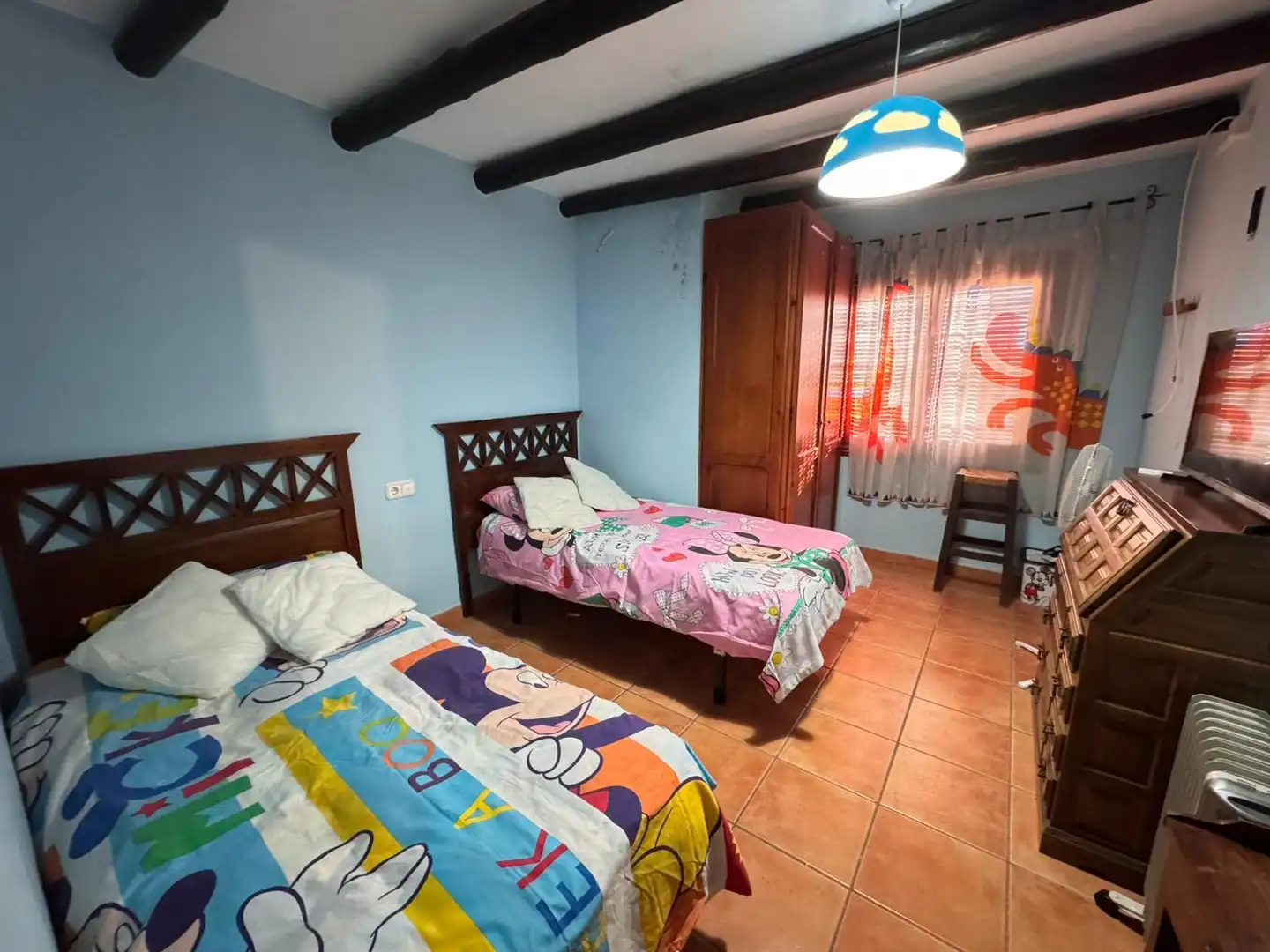 Habitación de Finca rústica en venta en Villanueva del Trabuco con Jardín privado, Trastero y Piscina