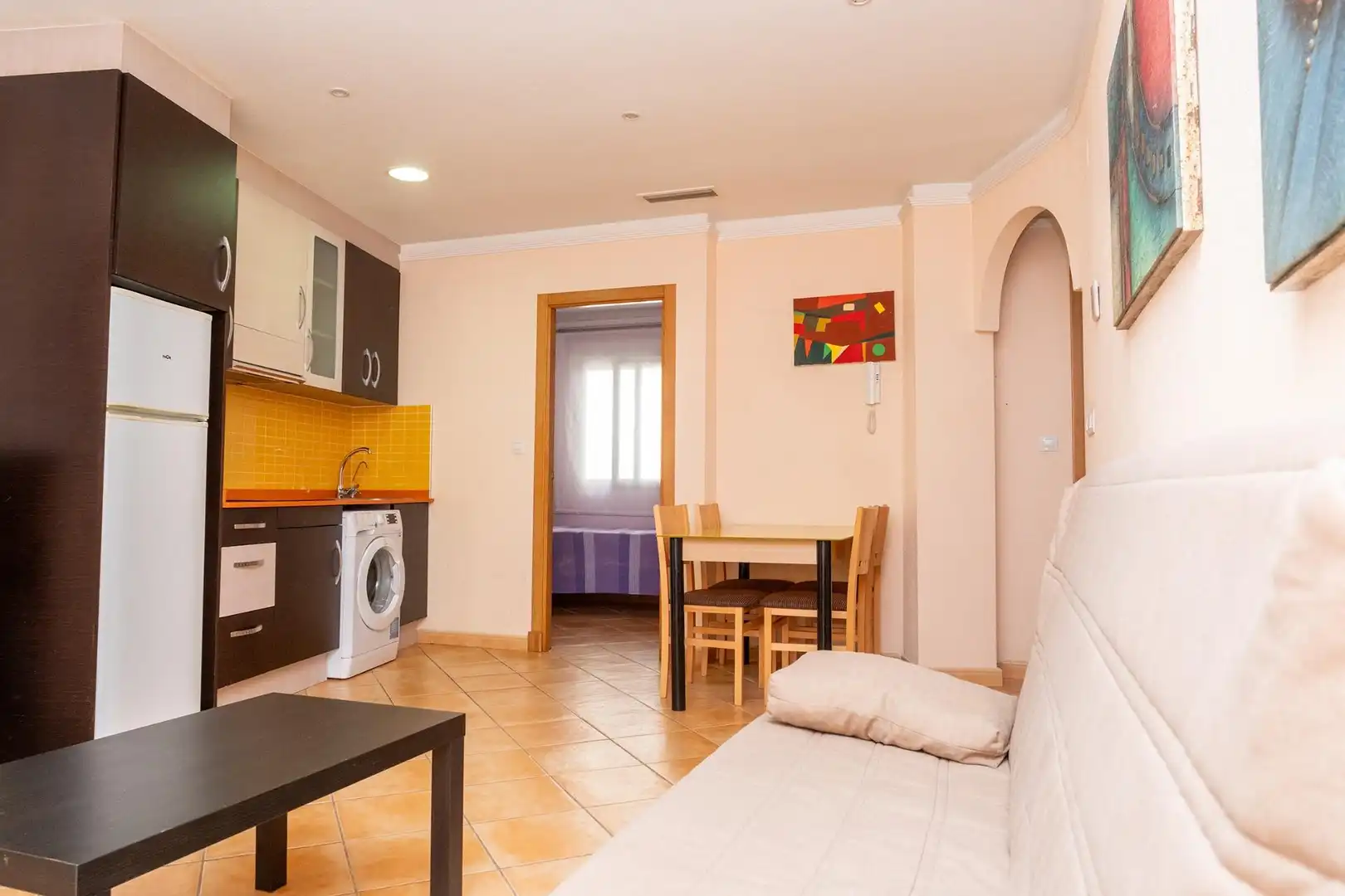 Sala d'estar de Apartament en venda en Formentera del Segura amb Aire condicionat, Terrassa i Moblat