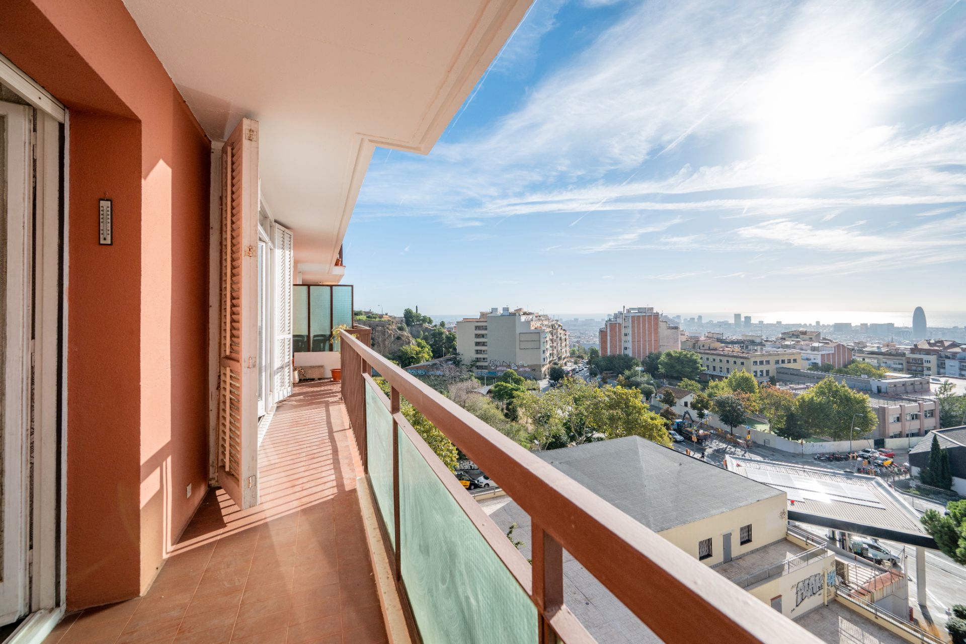 Bedroom of Flat for sale in  Barcelona Capital  with Air Conditioner, Heating and Balcony
