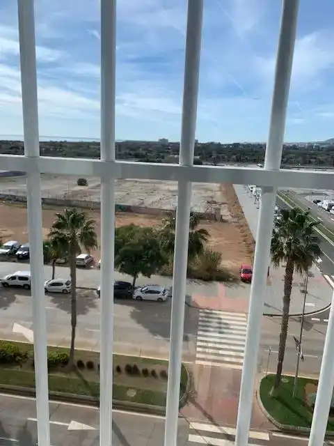 Parking of Flat for rent in Málaga  with Air Conditioner, Heating and Parquet flooring