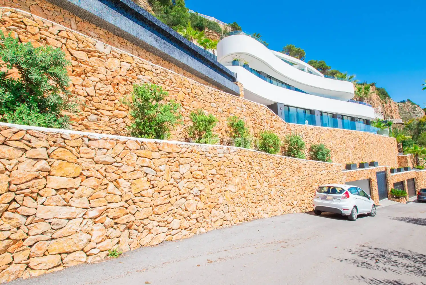 Exterior view of Houses for sale in Jávea / Xàbia  with Air Conditioner, Heating and Private garden