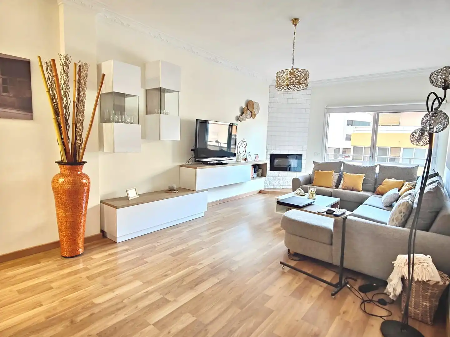 Sala de estar de Piso en venta en Güímar con Aire acondicionado, Terraza y Amueblado