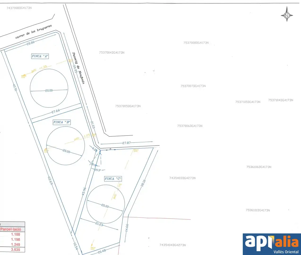Terreny residencial en venda a del Noufonts 3, imagen 10