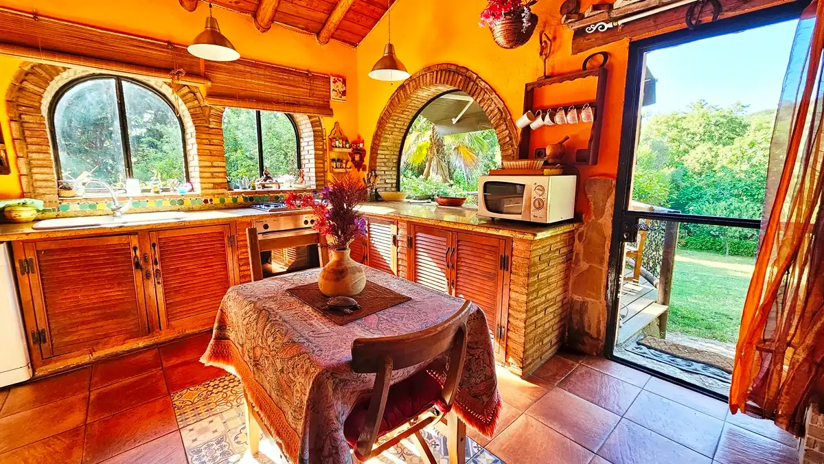 Cocina de Finca rústica en venta en Los Marines con Jardín privado, Terraza y Trastero