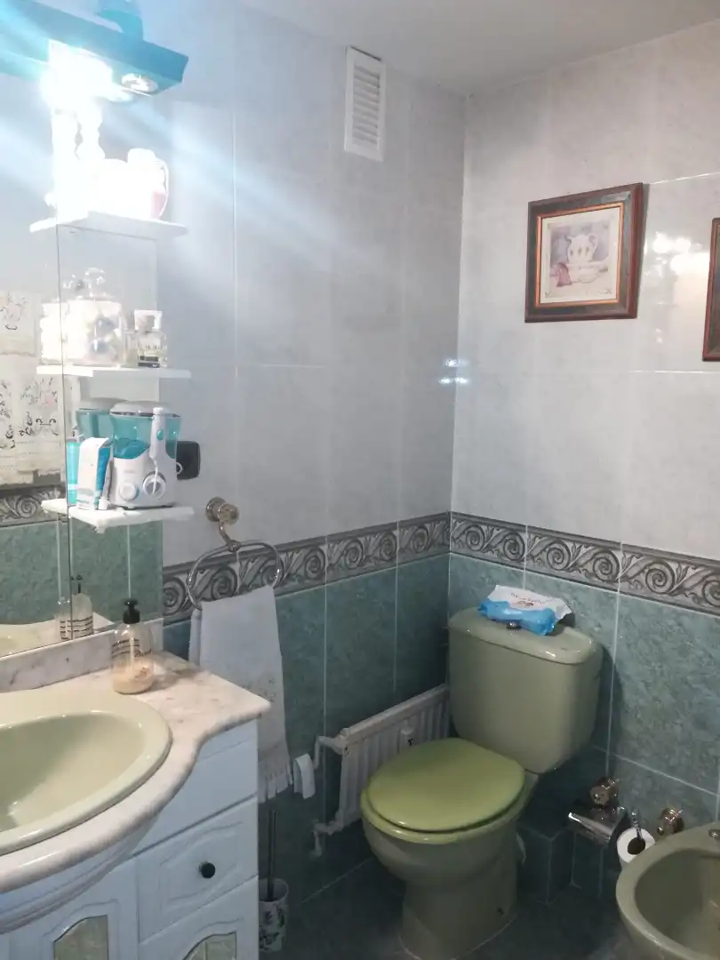 Bathroom of Flat for sale in Móstoles  with Heating, Parquet flooring and Terrace