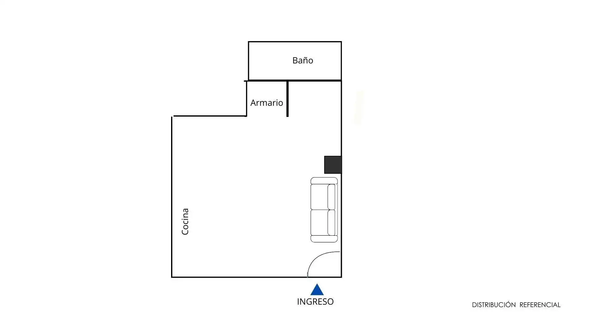 Estudio de alquiler en Alcobendas con Aire acondicionado y Calefacción