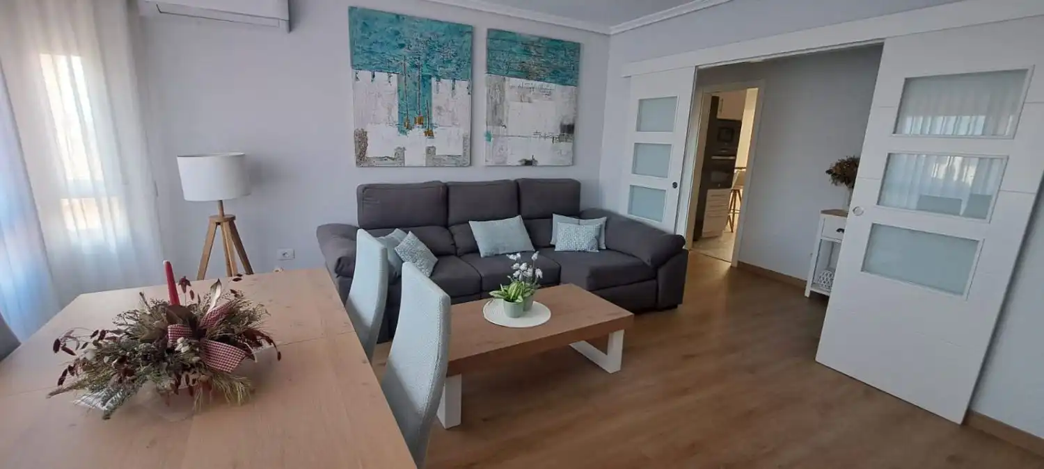 Wohnzimmer von Wohnung zum Verkauf in Sant Joan de Moró mit Klimaanlage, Heizung und Abstellraum