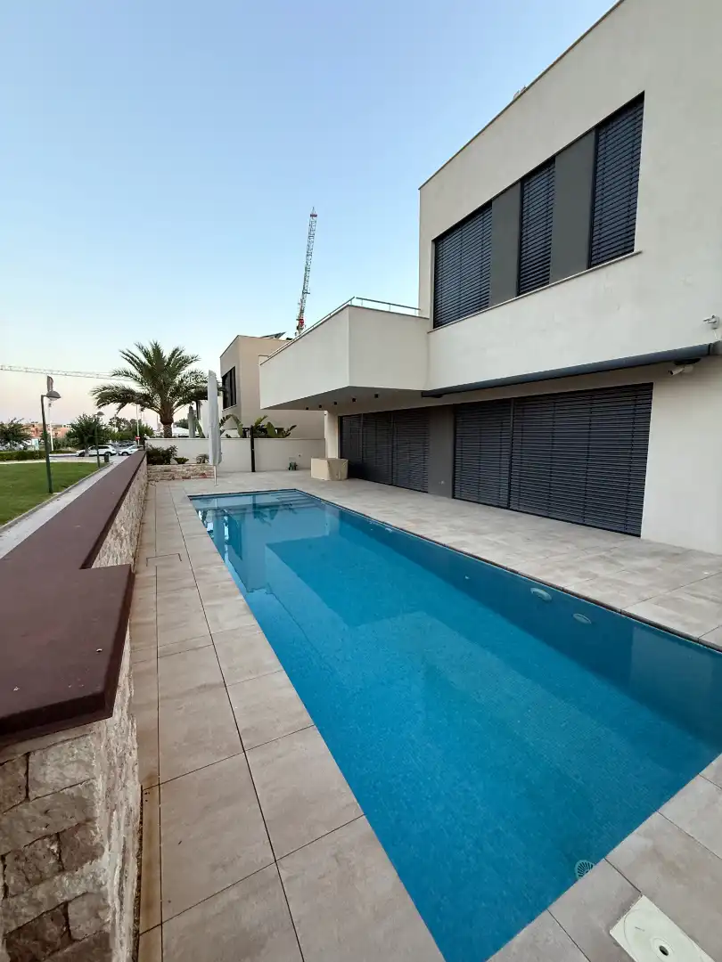 Piscina de Casa o chalet en venta en Pilar de la Horadada con Aire acondicionado, Jardín privado y Terraza