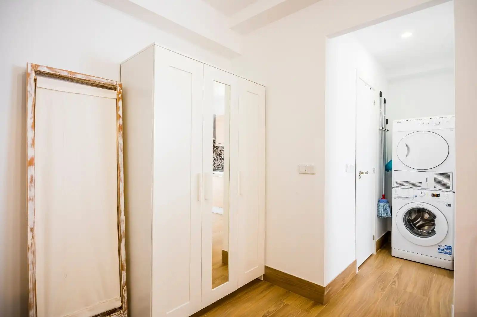 Habitación de Apartamento de alquiler en Roquetas de Mar con Aire acondicionado, Calefacción y Parquet