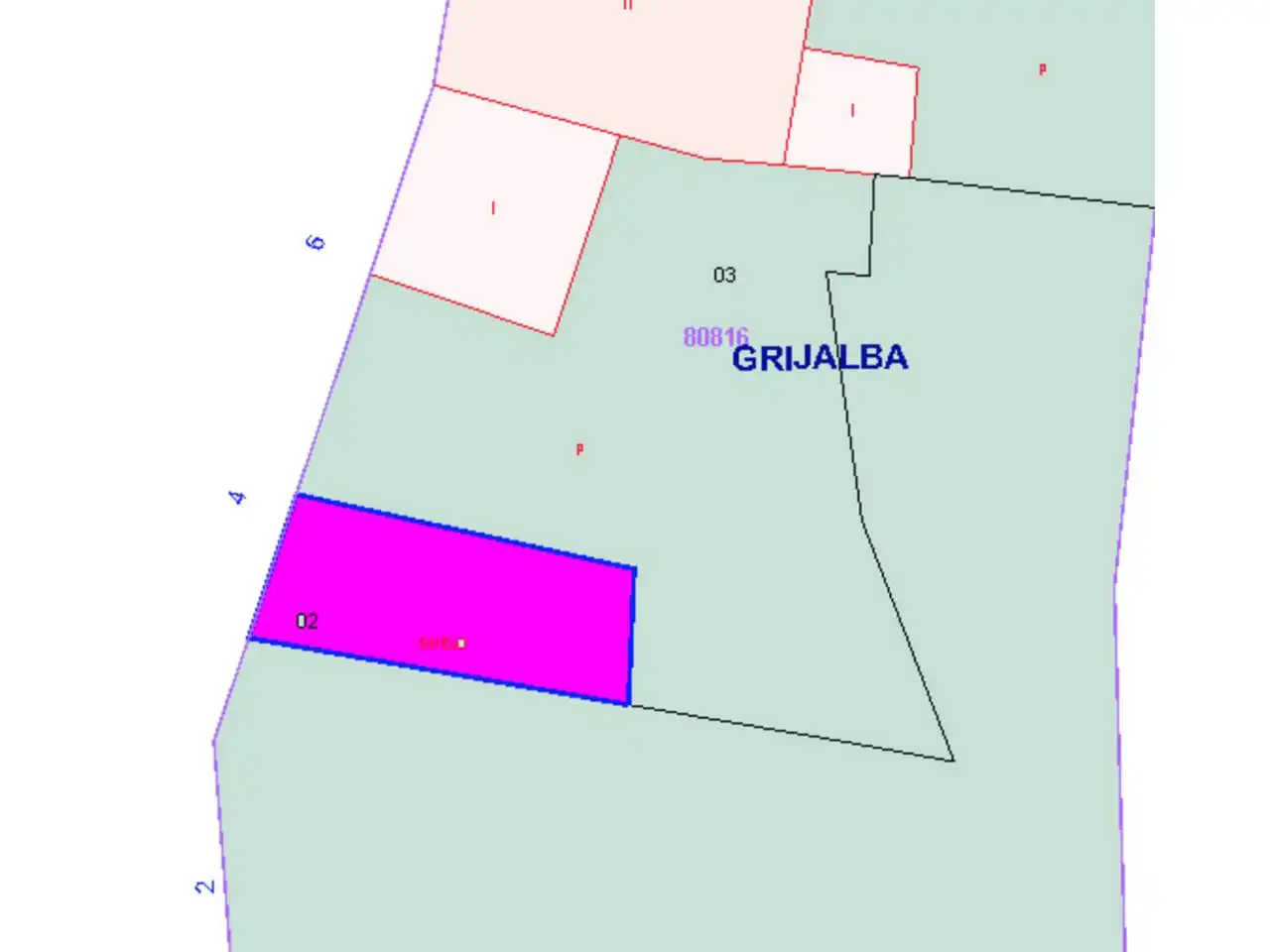 Terreno en venta en Grijalba