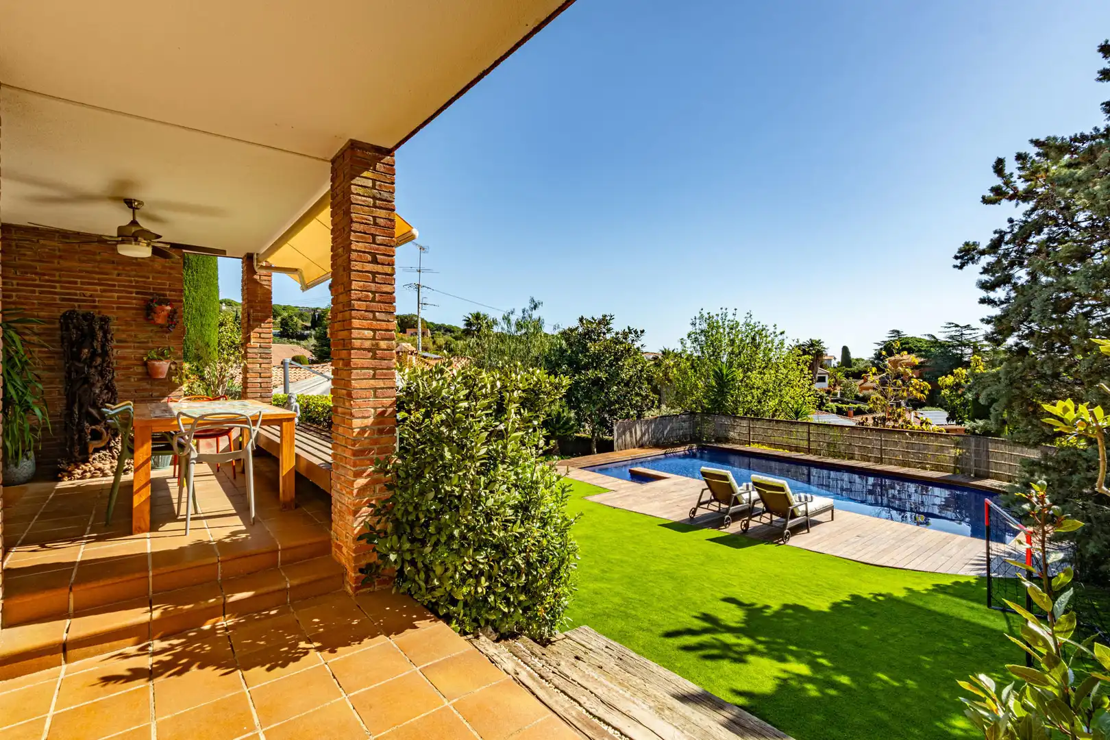 Terrasse von Haus oder Chalet zur Miete in Sant Vicenç de Montalt mit Heizung und Terrasse