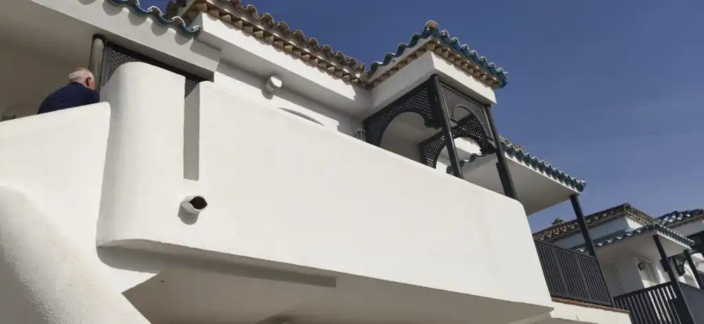 Vista exterior de Apartamento de alquiler en Chiclana de la Frontera con Aire acondicionado, Amueblado y Horno