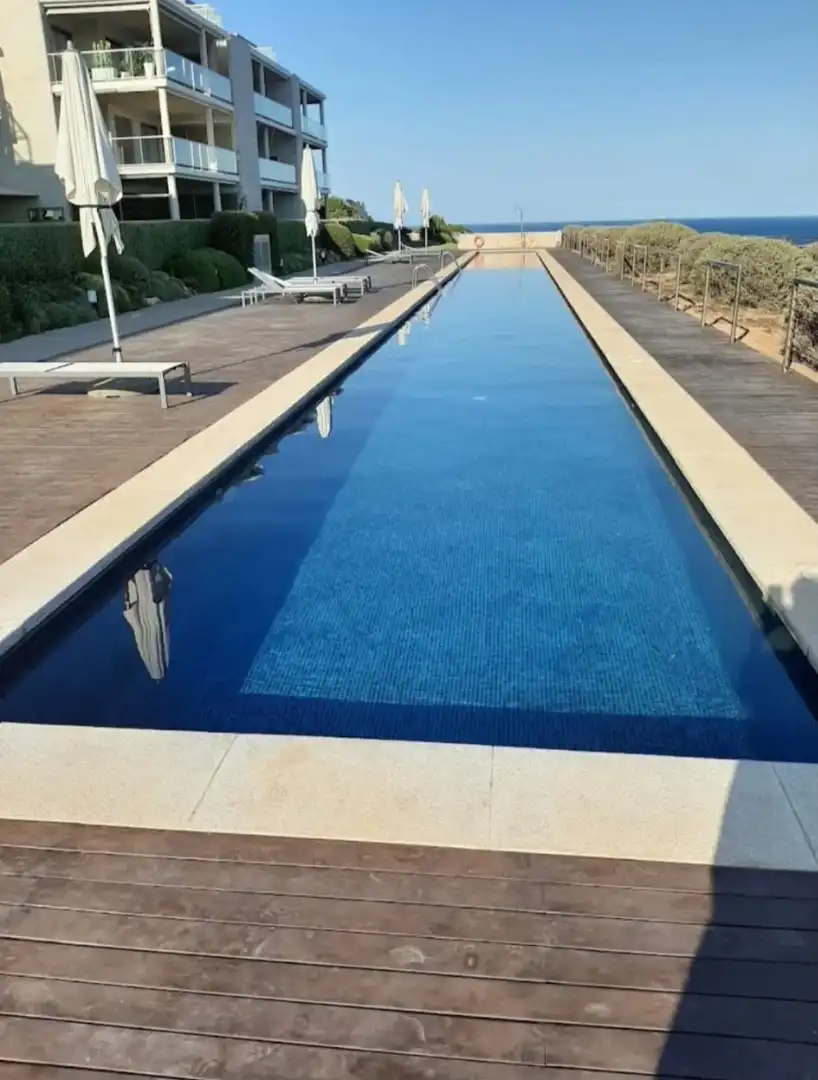 Schwimmbecken von Wohnung zur Miete in Santanyí mit Klimaanlage, Heizung und Terrasse