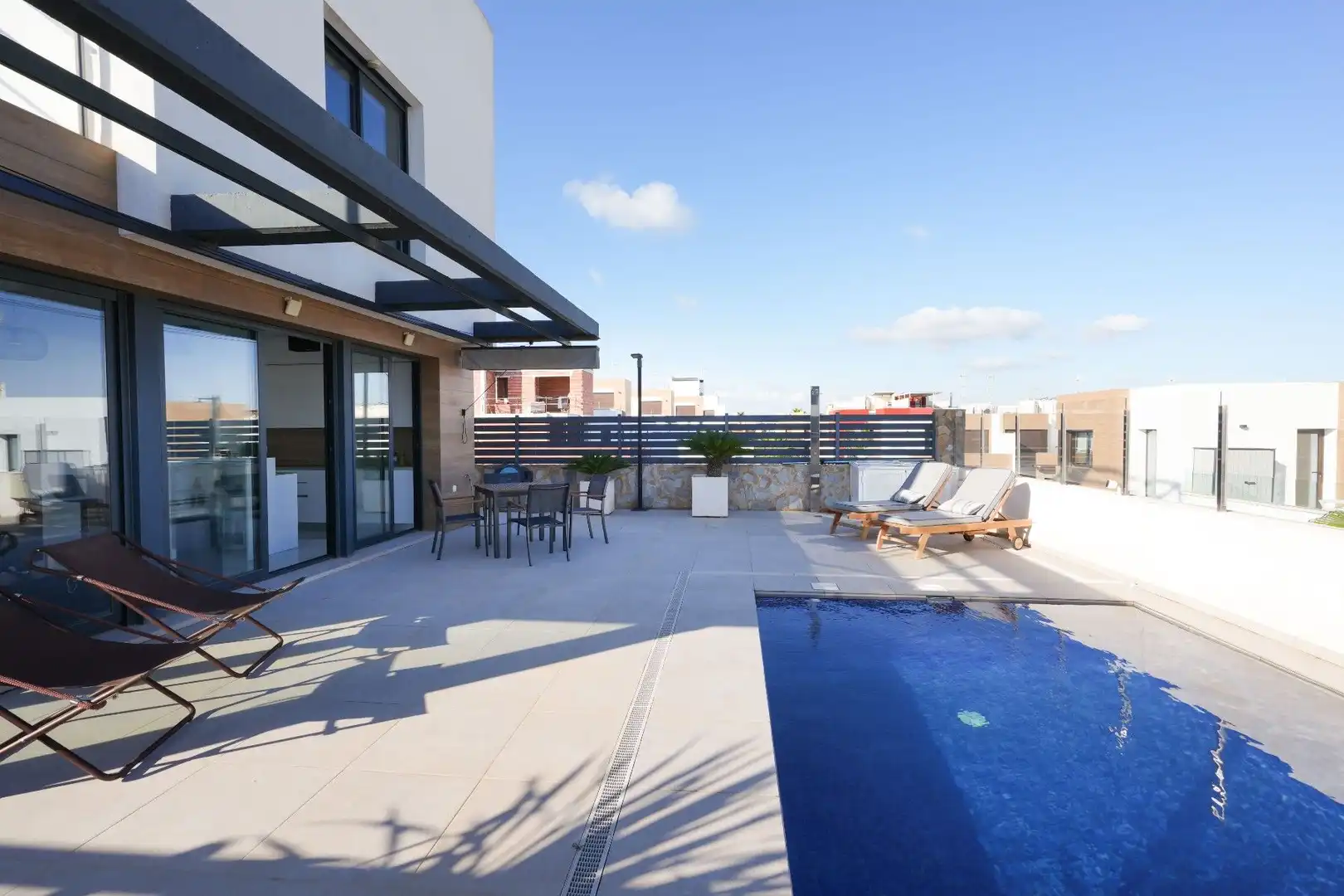 Terraza de Casa o chalet en venta en Algorfa con Piscina comunitaria