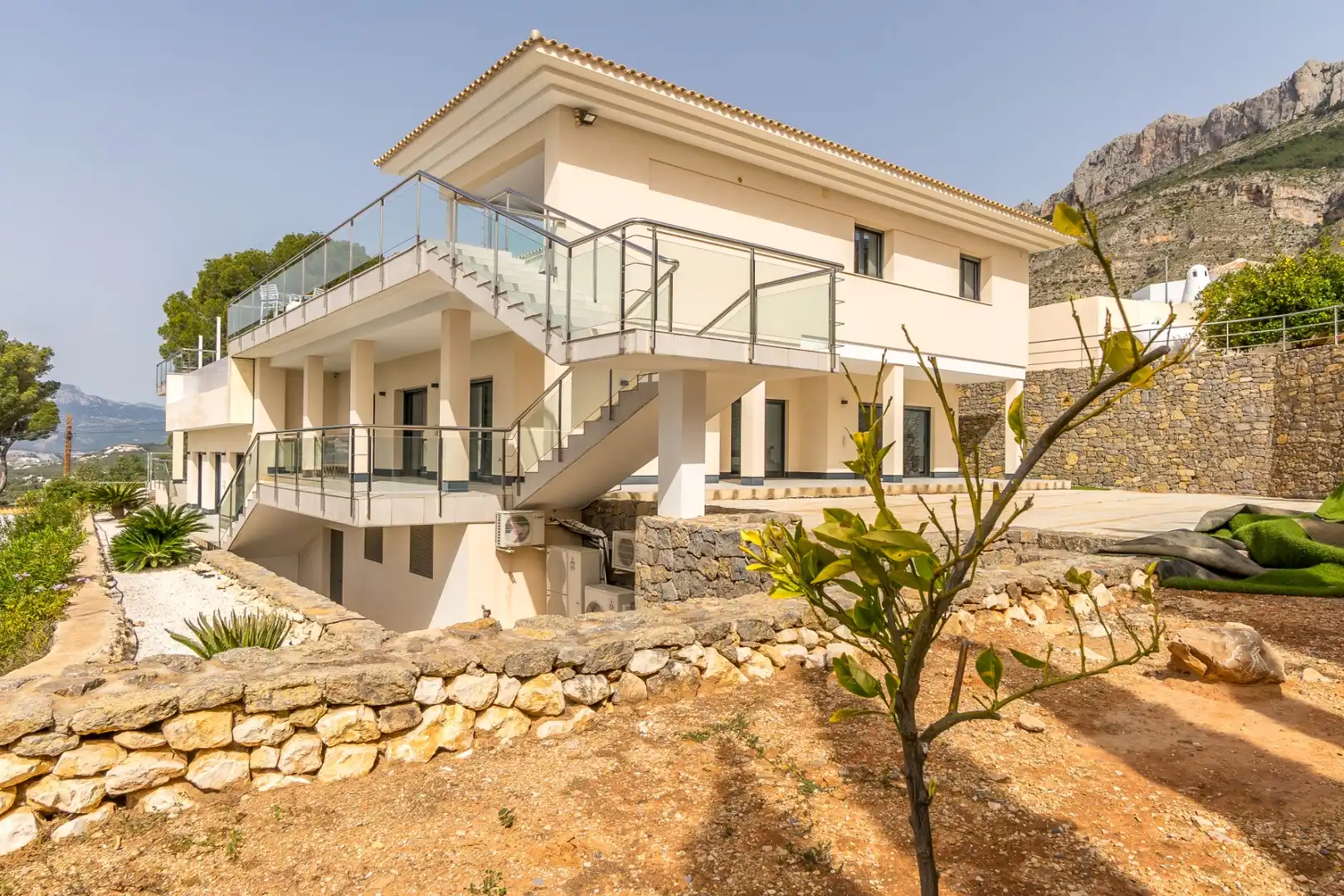 Vista exterior de Casa o chalet en venta en Altea con Terraza