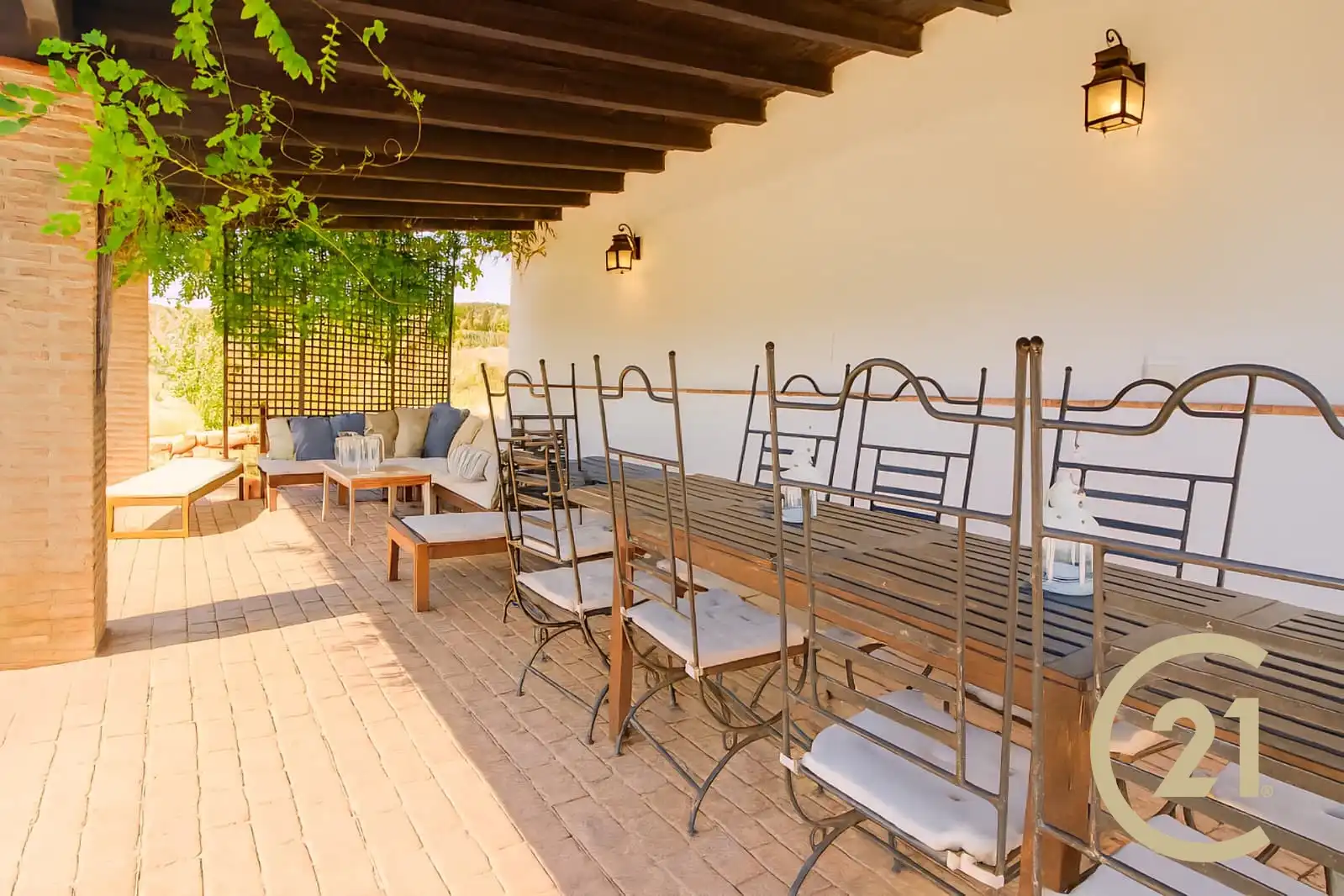 Terraza de Casa o chalet en venta en Ronda con Calefacción, Jardín privado y Terraza