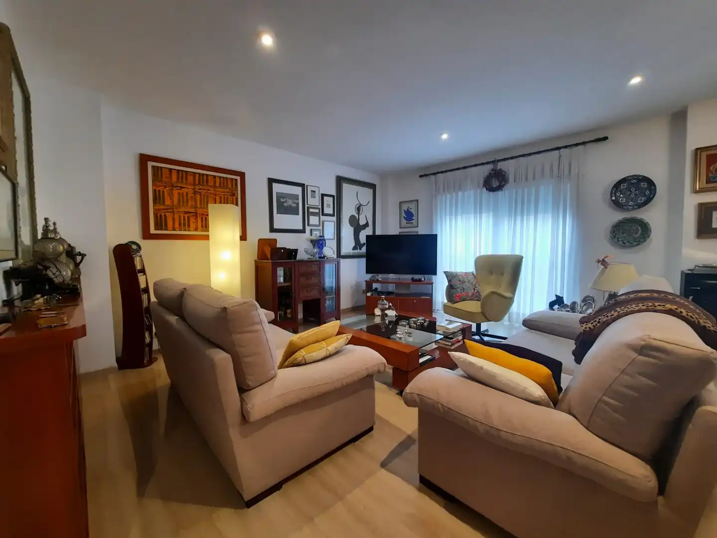 Wohnzimmer von Maisonette zum Verkauf in Castellón de la Plana / Castelló de la Plana mit Terrasse