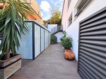 Chalet con piscina en venta en del Bruc
