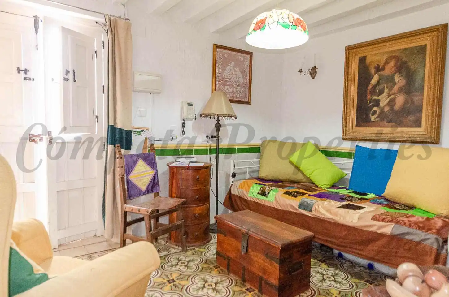 Habitación de Casa adosada en venta en Cómpeta con Terraza