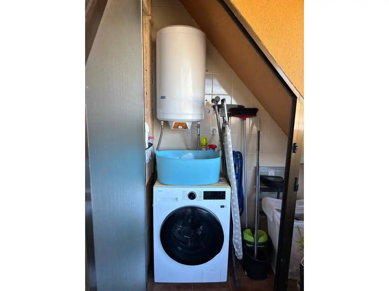 Terrasse von Wohnung zum Verkauf in Archena mit Klimaanlage, Terrasse und Abstellraum