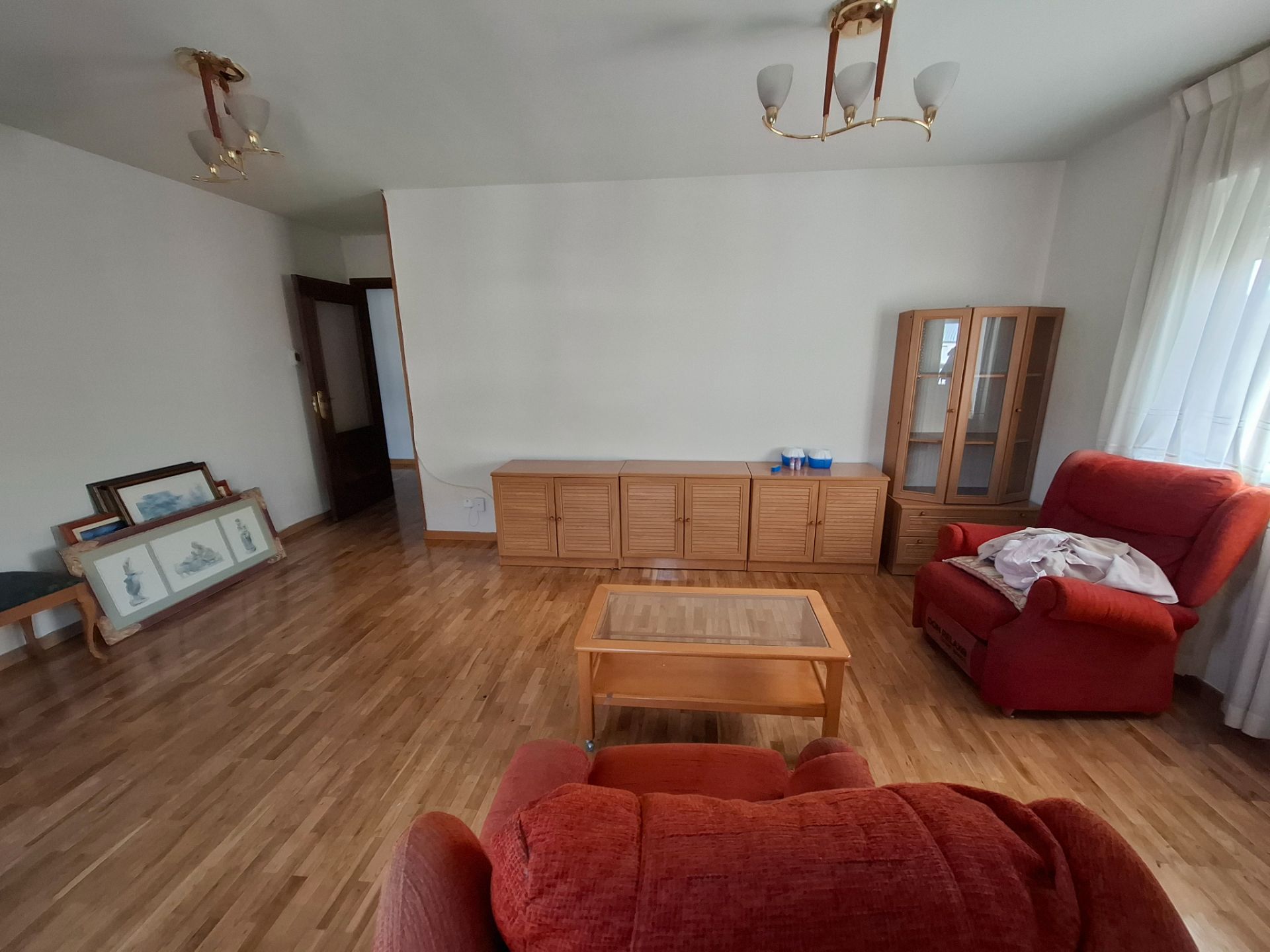 Living room of Flat for sale in Zamora Capital   with Heating, Terrace and Storage room