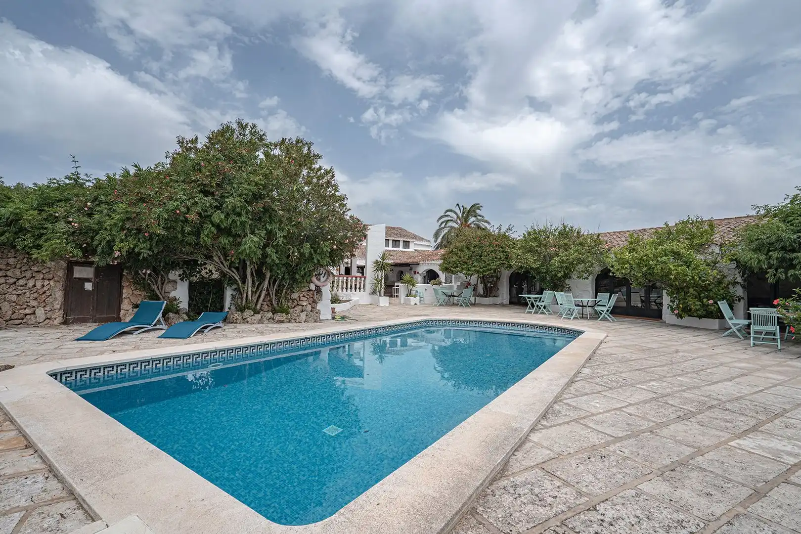 Swimming pool of Country homes for sale in Maó - Mahón  with Private garden and Swimming Pool