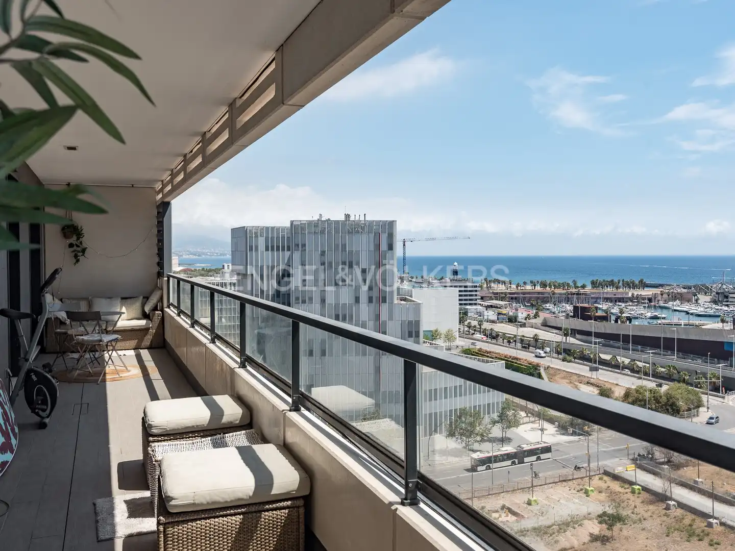Terrace of Flat for sale in Barcelona  with Air Conditioner, Heating and Parquet flooring