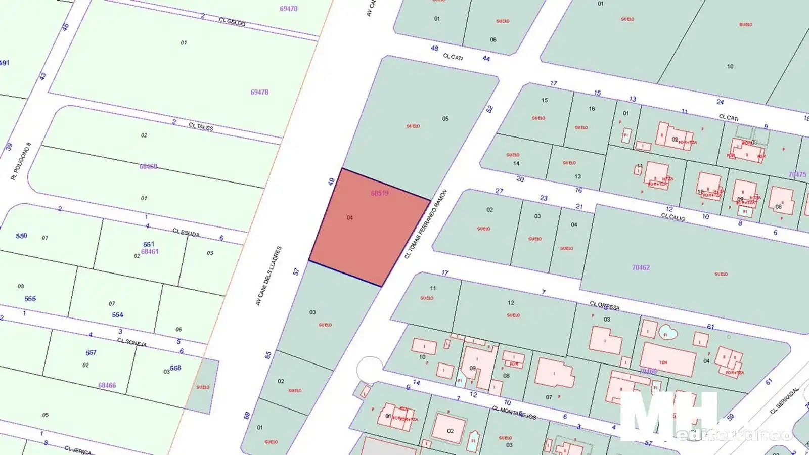 Terrenos y solares en venta en Av Cami Els Lladres 49, imagen 3