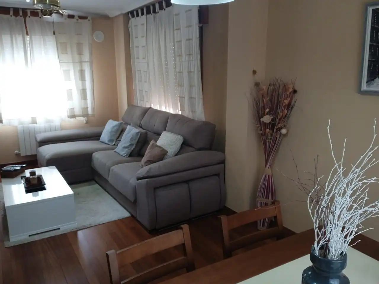 Living room of Houses for rent in Santiago de Compostela   with Private garden