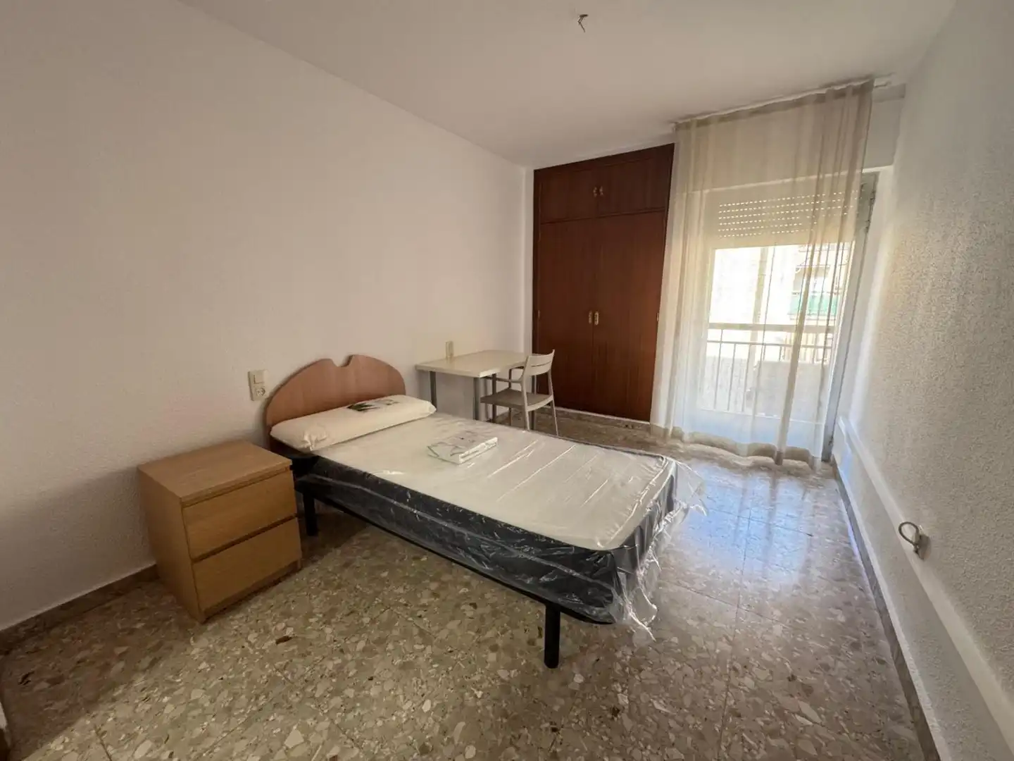 Bedroom of Flat for rent in Toledo  with Air Conditioner, Heating and Parquet flooring