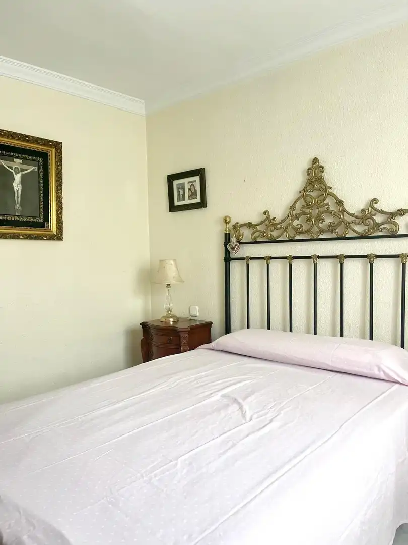 Bedroom of Flat for sale in Málaga  with Terrace and Furnished