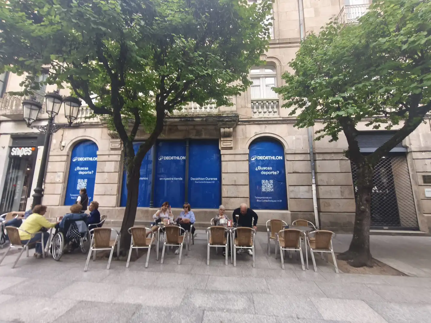 Vista exterior de Local de alquiler en Ourense Capital 