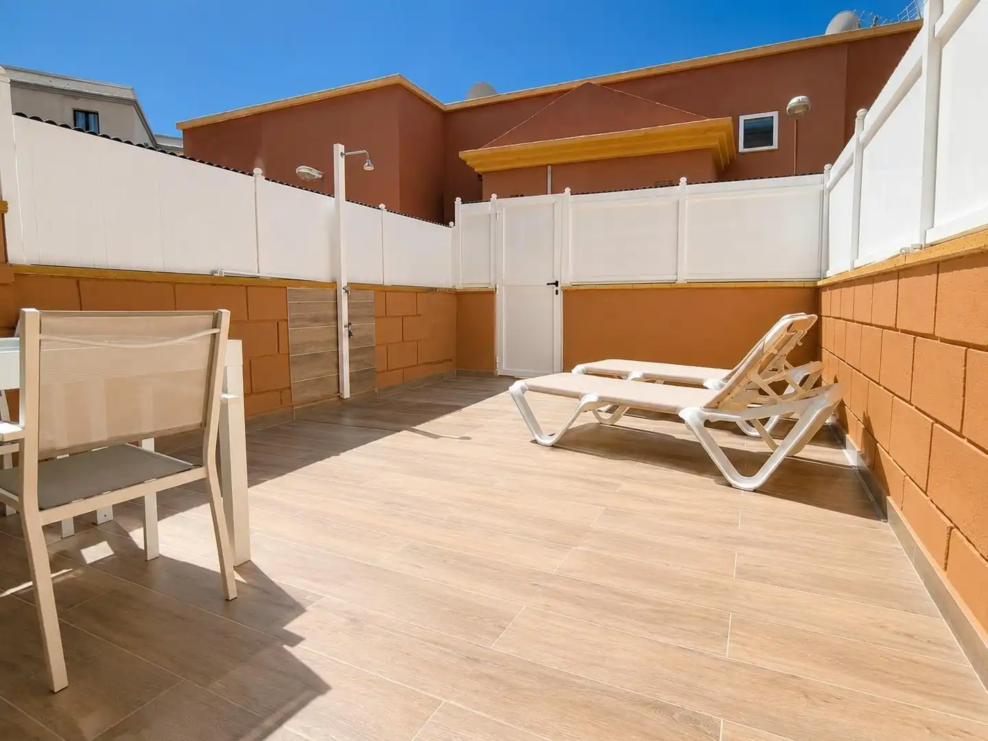 Terrassa de Casa o xalet de lloguer en San Bartolomé de Tirajana amb Aire condicionat, Terrassa i Piscina comunitària