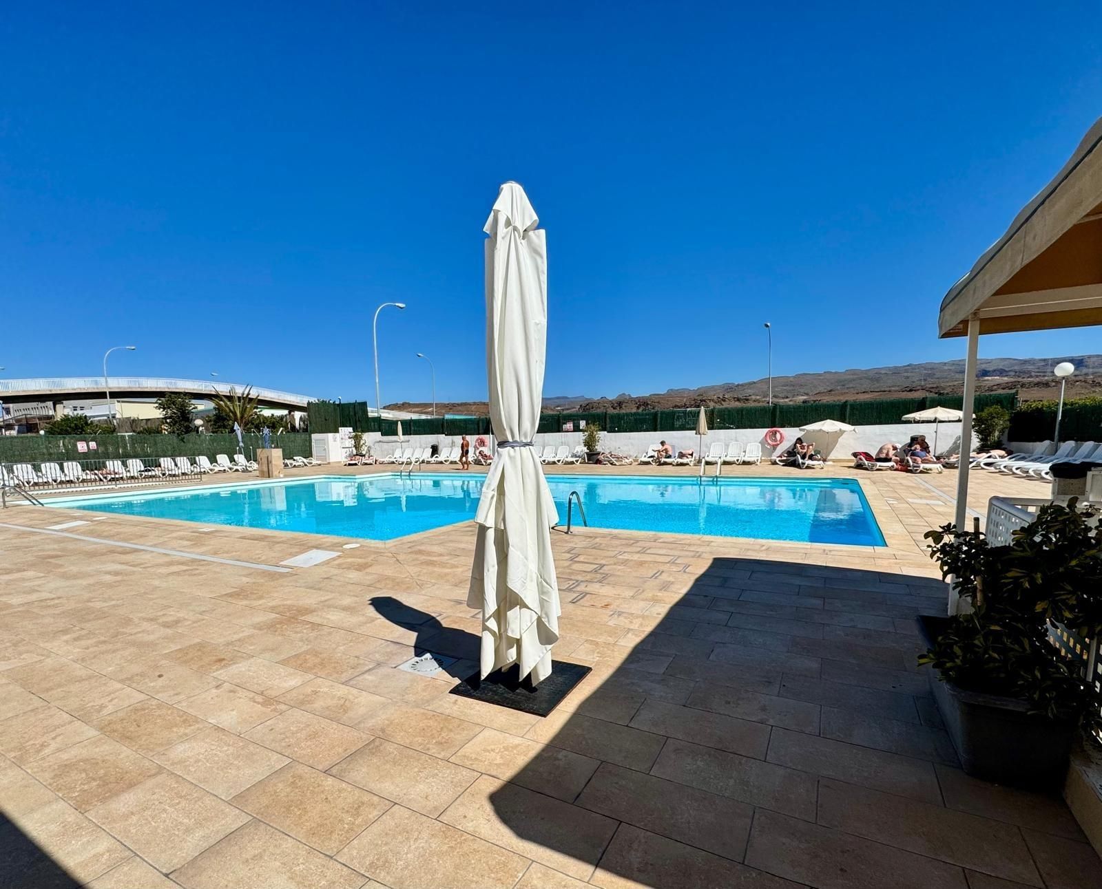 Swimming pool of Apartment to rent in San Bartolomé de Tirajana  with Balcony and Community pool