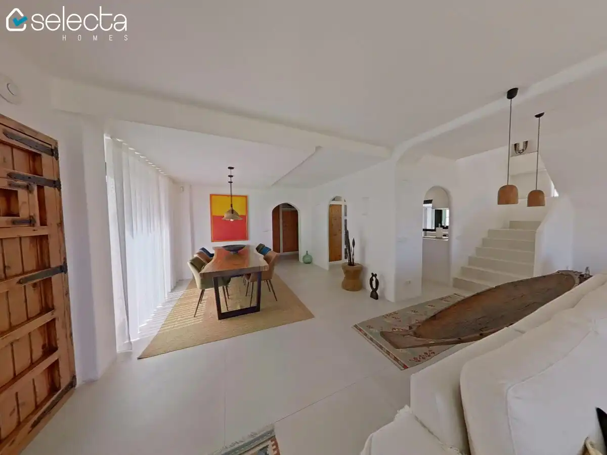 Wohnzimmer von Haus oder Chalet zum Verkauf in Dénia mit Klimaanlage, Heizung und Terrasse