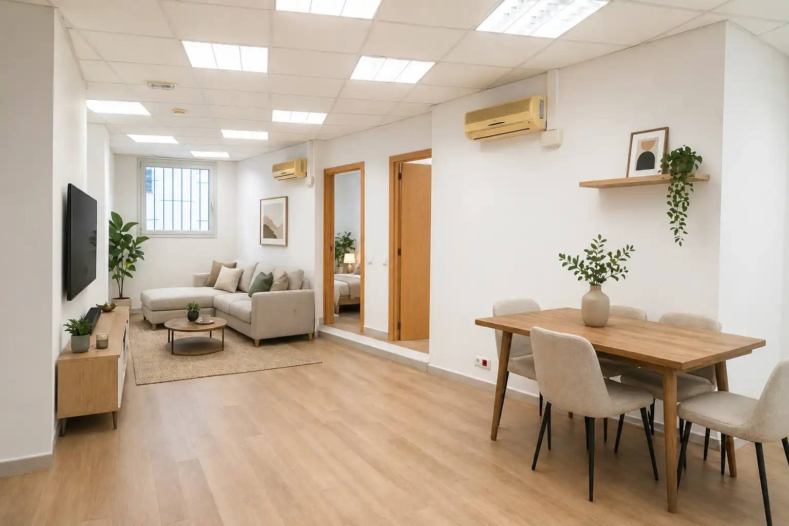 Sala d'estar de Oficina en venda en Castelldefels amb Aire condicionat i Alarma