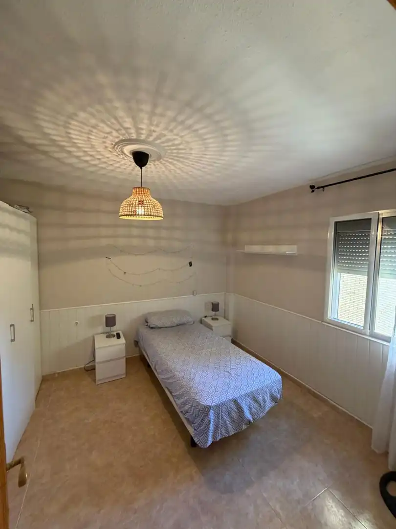 Bedroom of Flat for sale in Sevilla  with Air Conditioner and Terrace