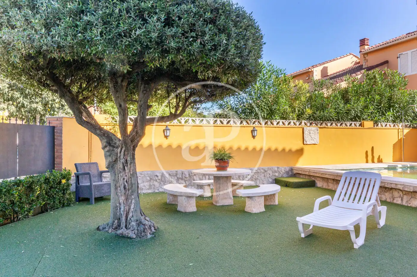 Jardín de Casa adosada en venta en Burriana / Borriana con Calefacción, Jardín privado y Terraza